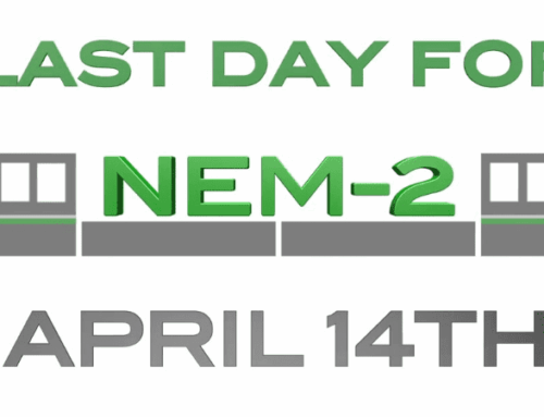 Apply for NEM-2 Before It’s Too Late
