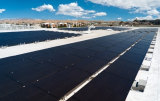 arlen ness solar panel array installation by Synergy Power showing PV panels