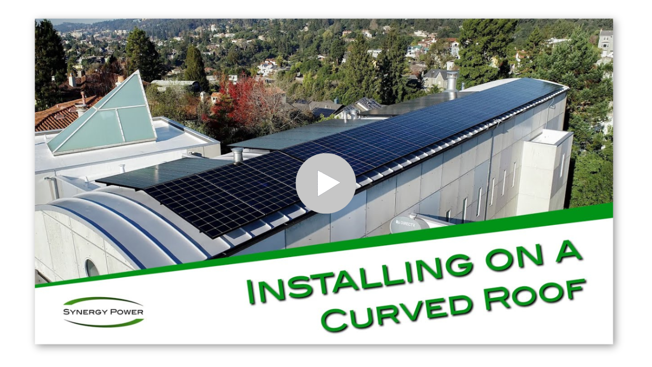 Video: Installing on a Curved Roof